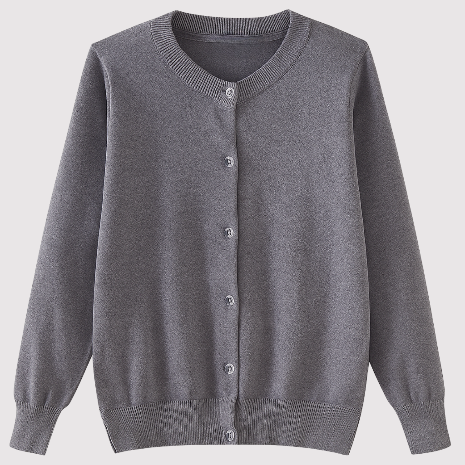 Girls Cotton Knit Cardigan Long Sleeve Sweater