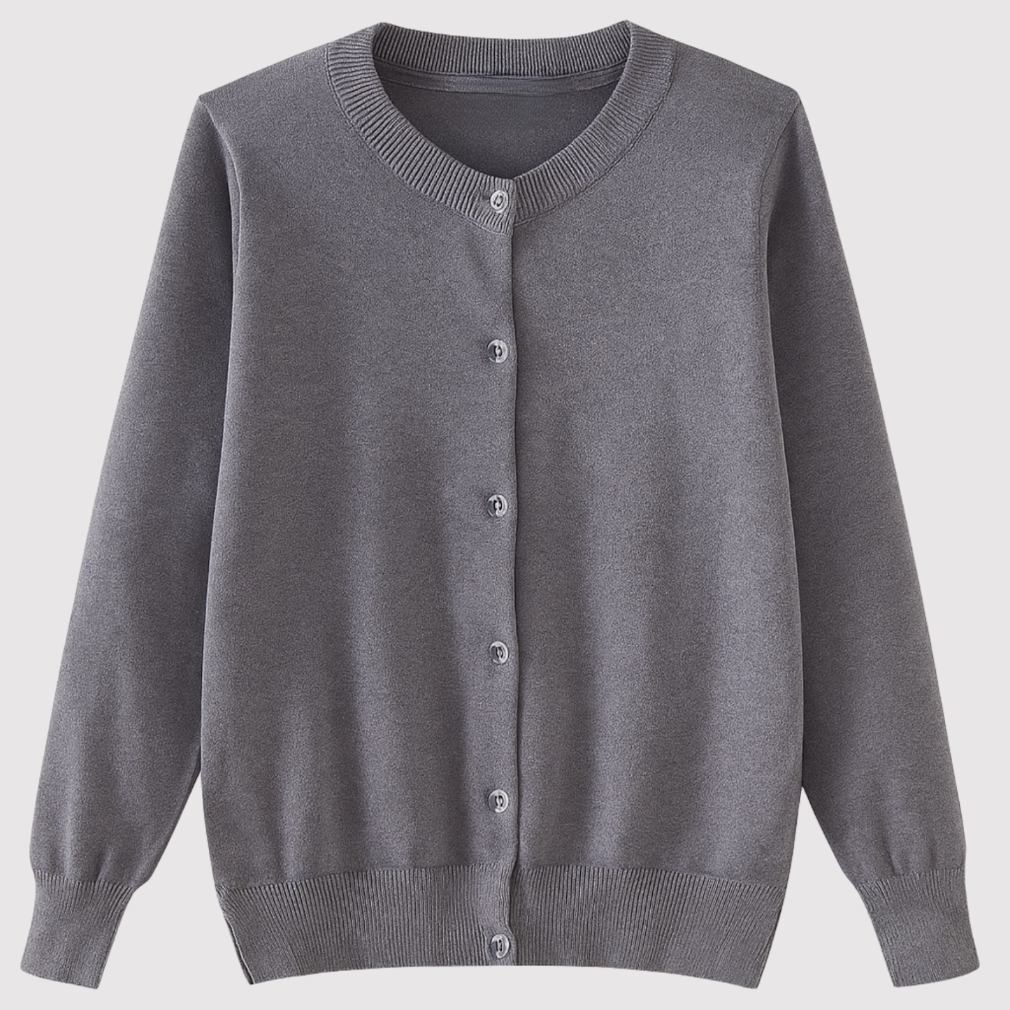 Girls Cotton Knit Cardigan Long Sleeve Sweater