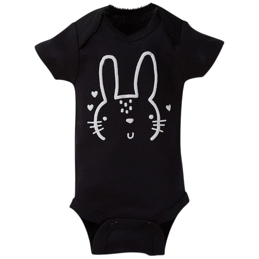 Pack of 8 Baby Girl Short Sleeve Onesies Bodysuits