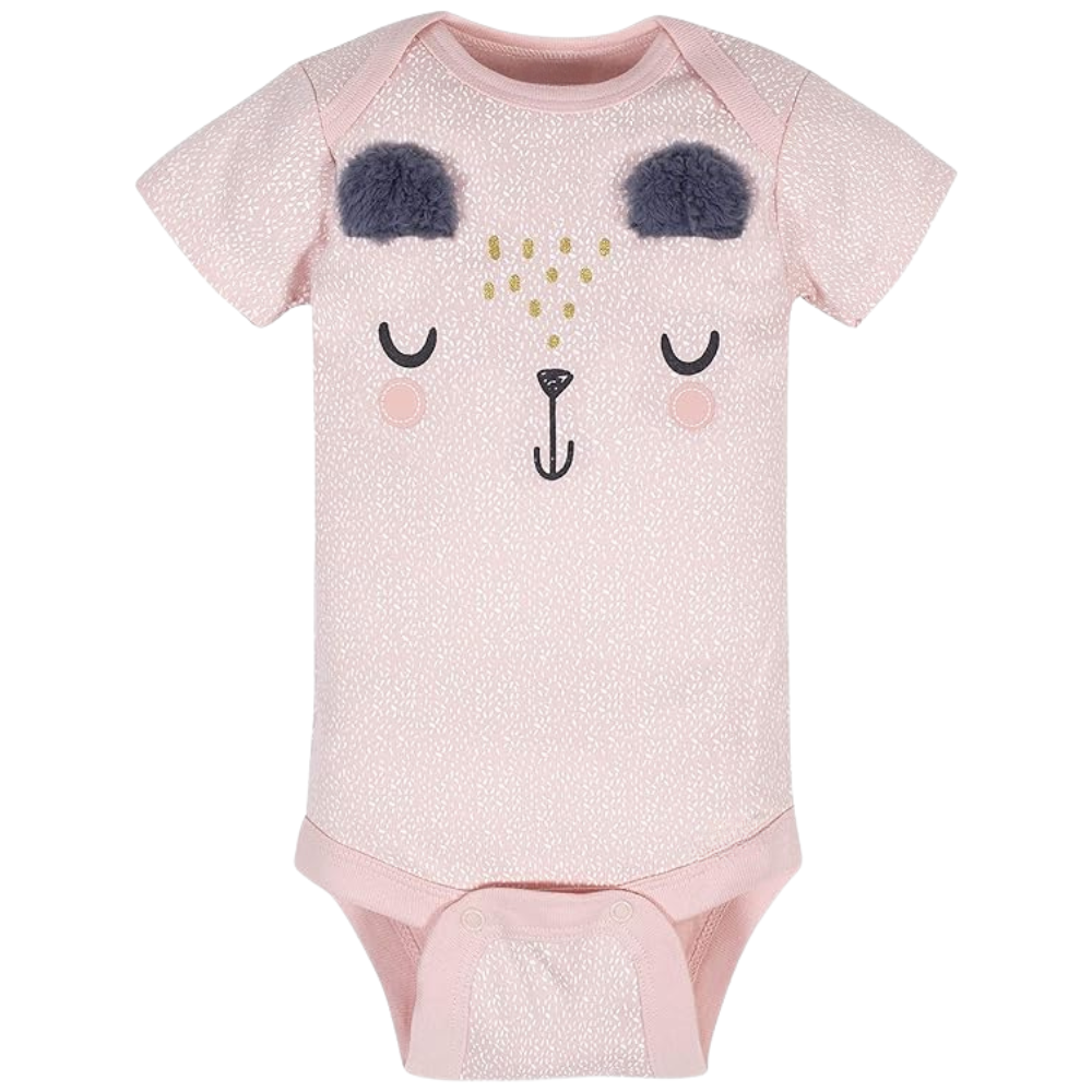 Pack of 8 Baby Girl Short Sleeve Onesies Bodysuits