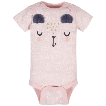 Pack of 8 Baby Girl Short Sleeve Onesies Bodysuits