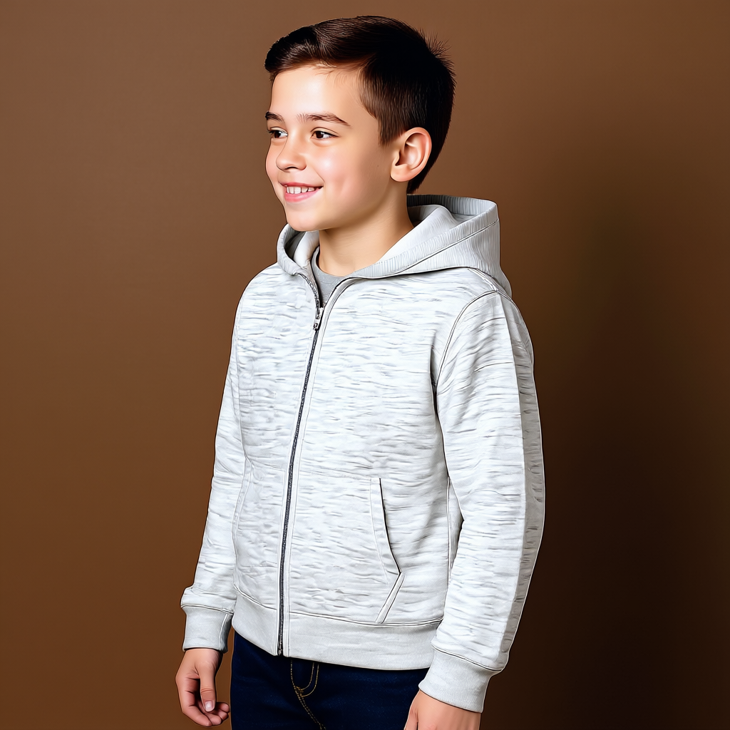 Boys Fleece Hooded Sweatshirt