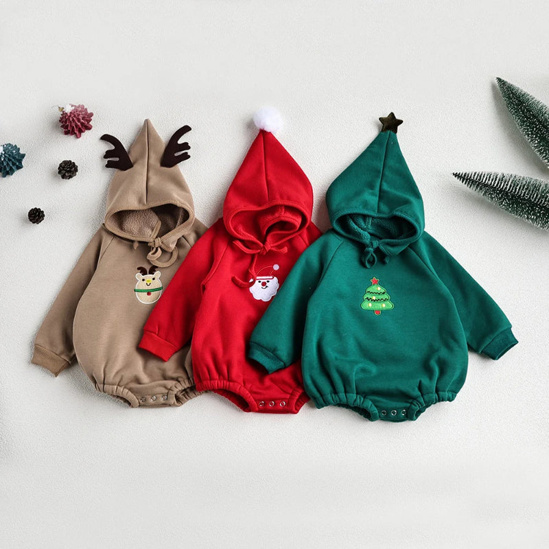 1 Piece Christmas Bodysuit-Cozy Stroller