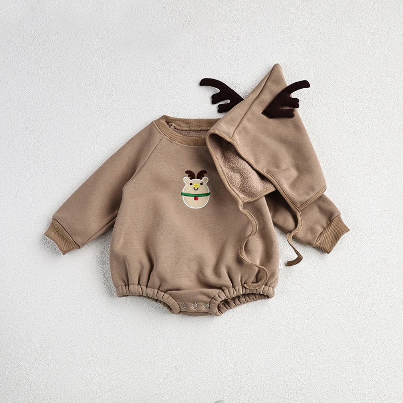 1 Piece Christmas Bodysuit-Cozy Stroller