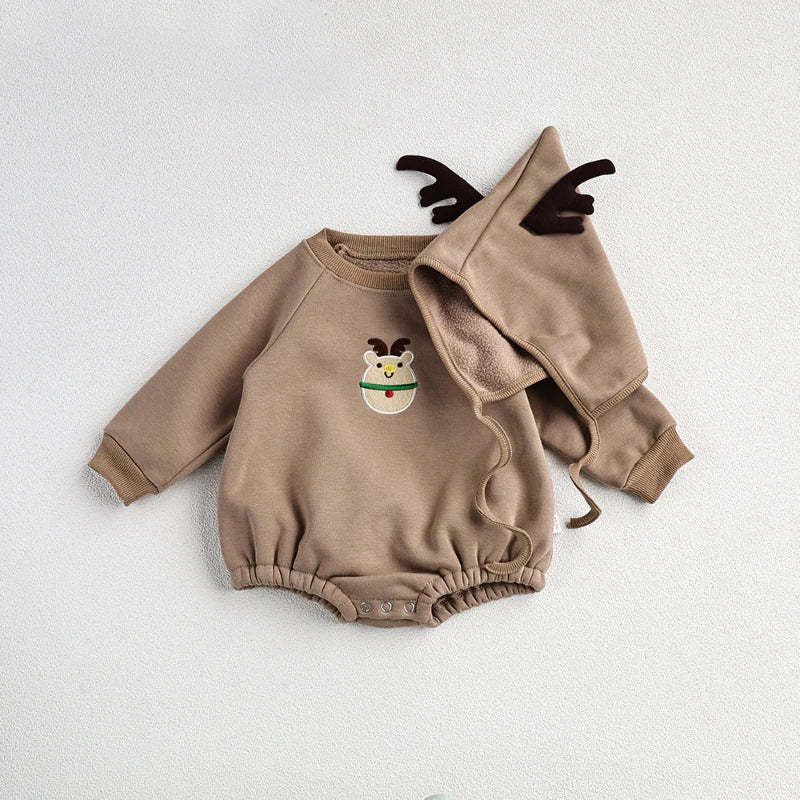 1 Piece Christmas Bodysuit-Cozy Stroller