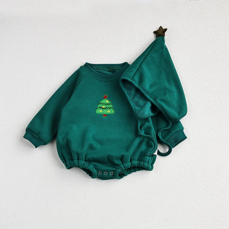 1 Piece Christmas Bodysuit-Cozy Stroller