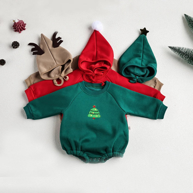 1 Piece Christmas Bodysuit-Cozy Stroller