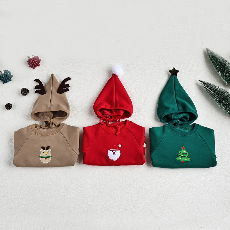 1 Piece Christmas Bodysuit-Cozy Stroller