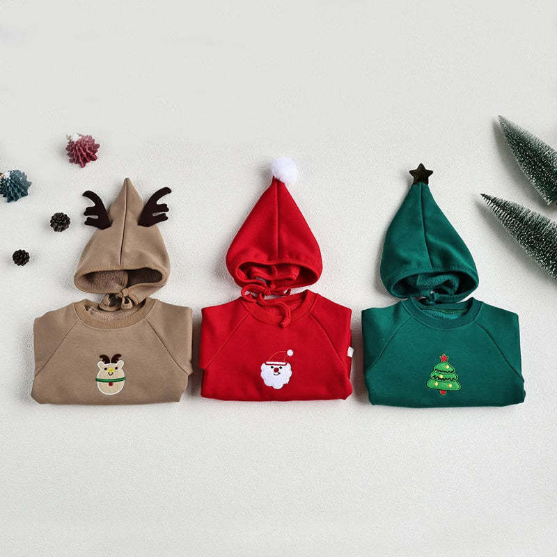 1 Piece Christmas Bodysuit-Cozy Stroller