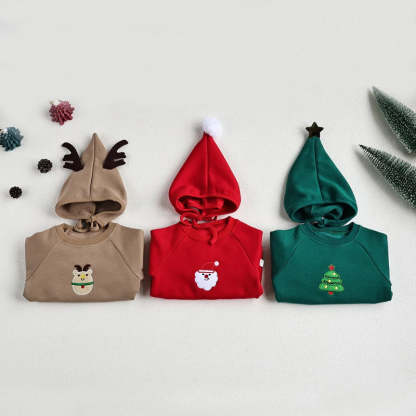 1 Piece Christmas Bodysuit-Cozy Stroller
