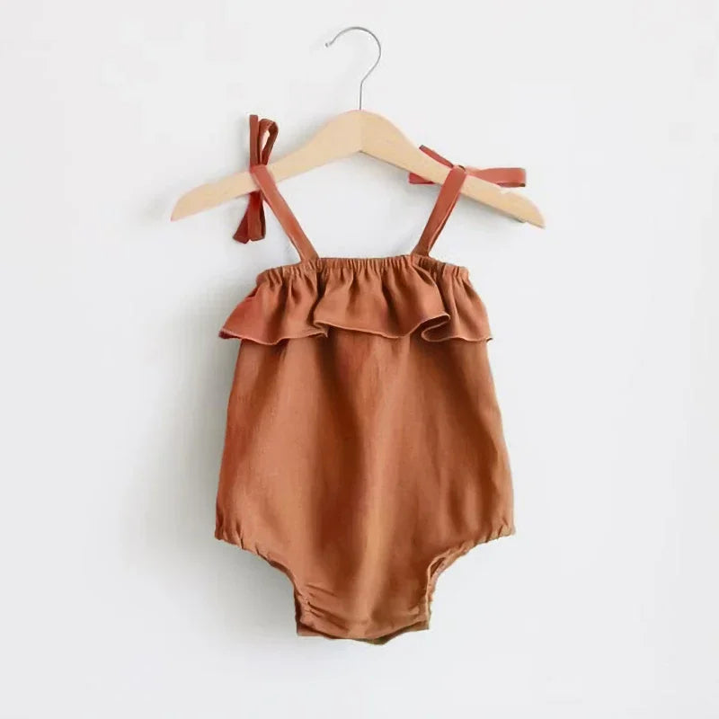 1 Piece Slip Strap Romper-Cozy Stroller