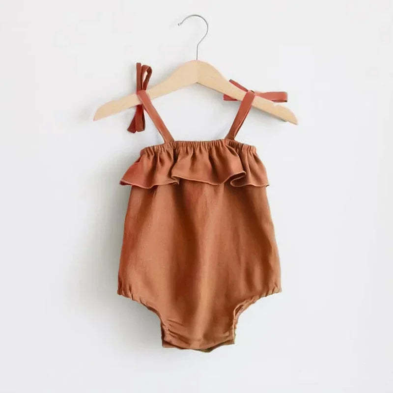 1 Piece Slip Strap Romper-Cozy Stroller