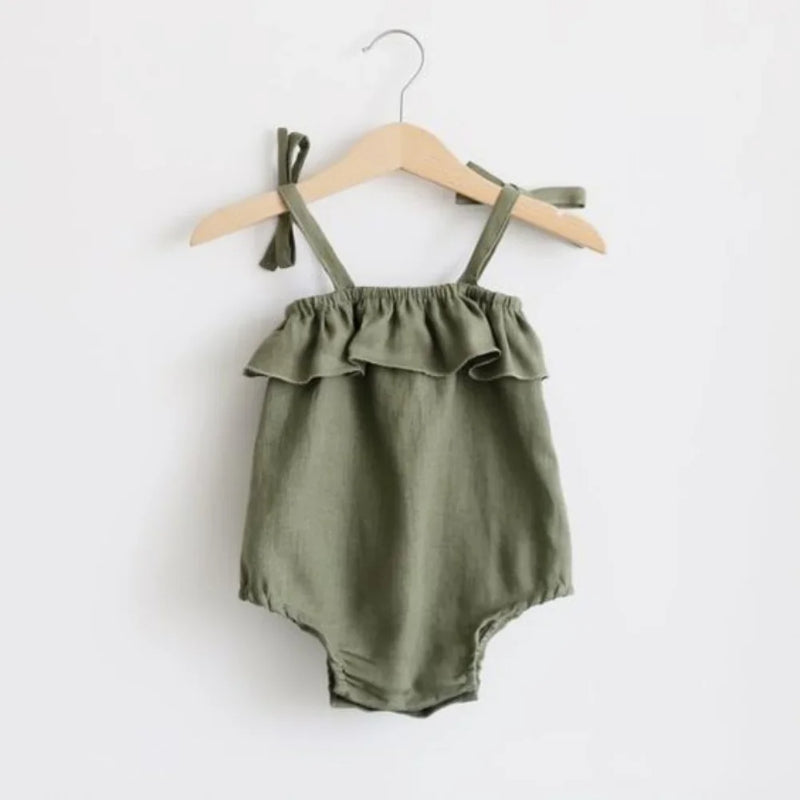 1 Piece Slip Strap Romper-Cozy Stroller