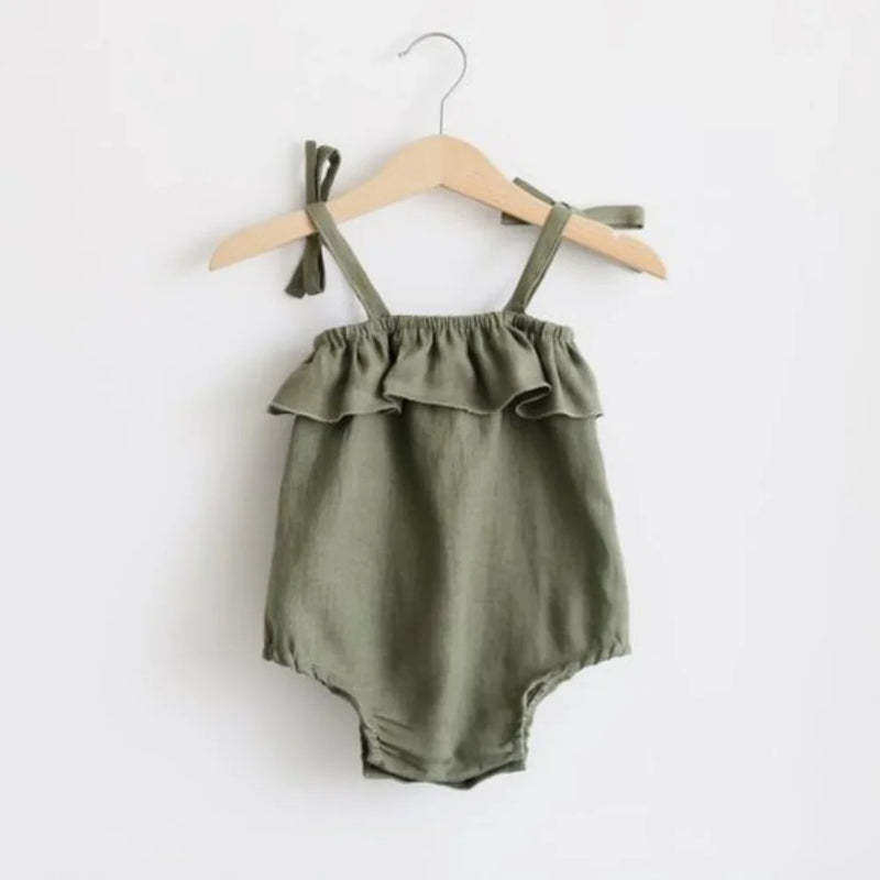 1 Piece Slip Strap Romper-Cozy Stroller