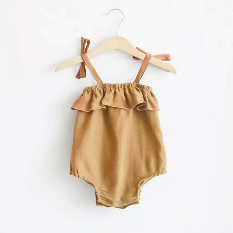 1 Piece Slip Strap Romper-Cozy Stroller