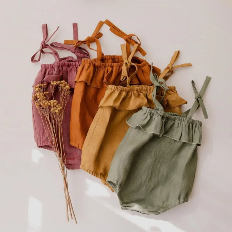 1 Piece Slip Strap Romper-Cozy Stroller