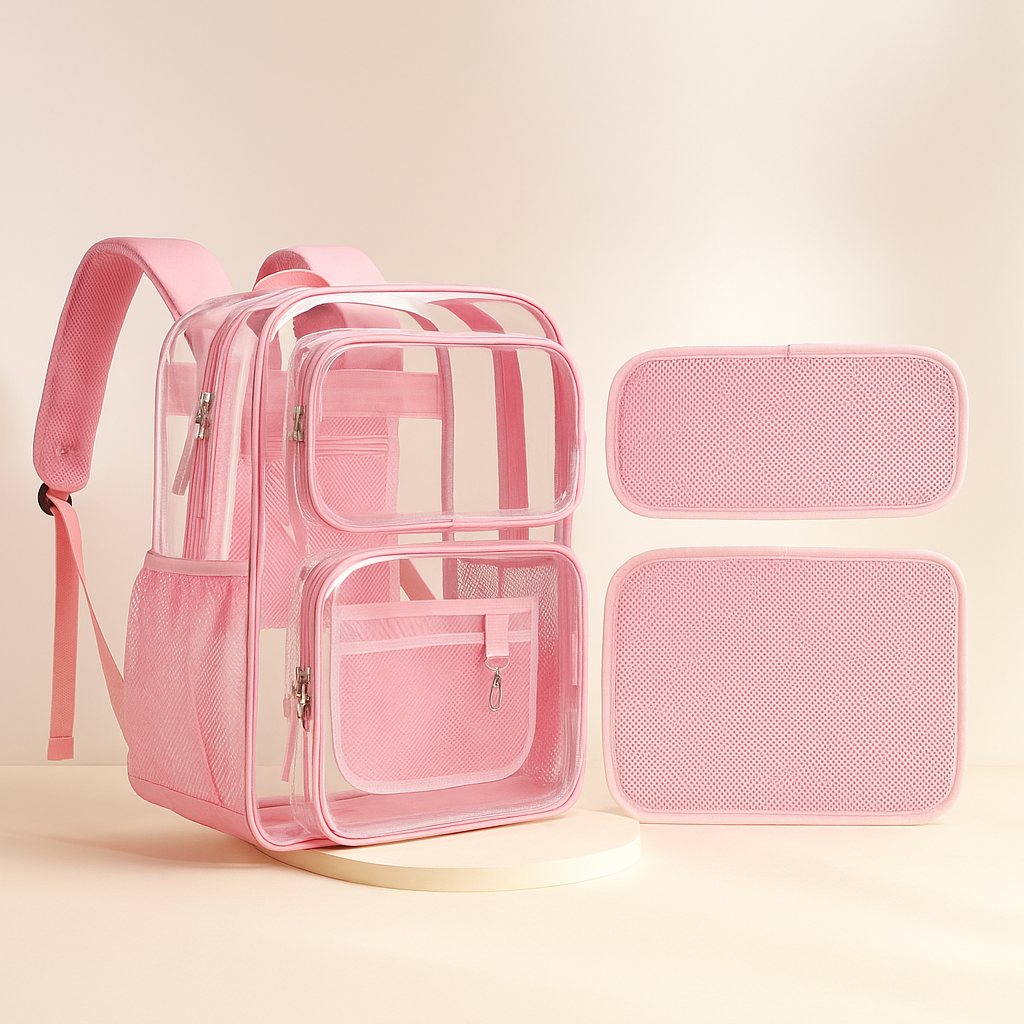 Clear Bookbag Backpack For School