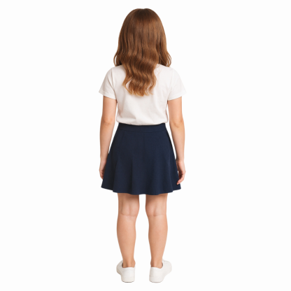 Pack Of 2 Girls Active French Terry Skirt
