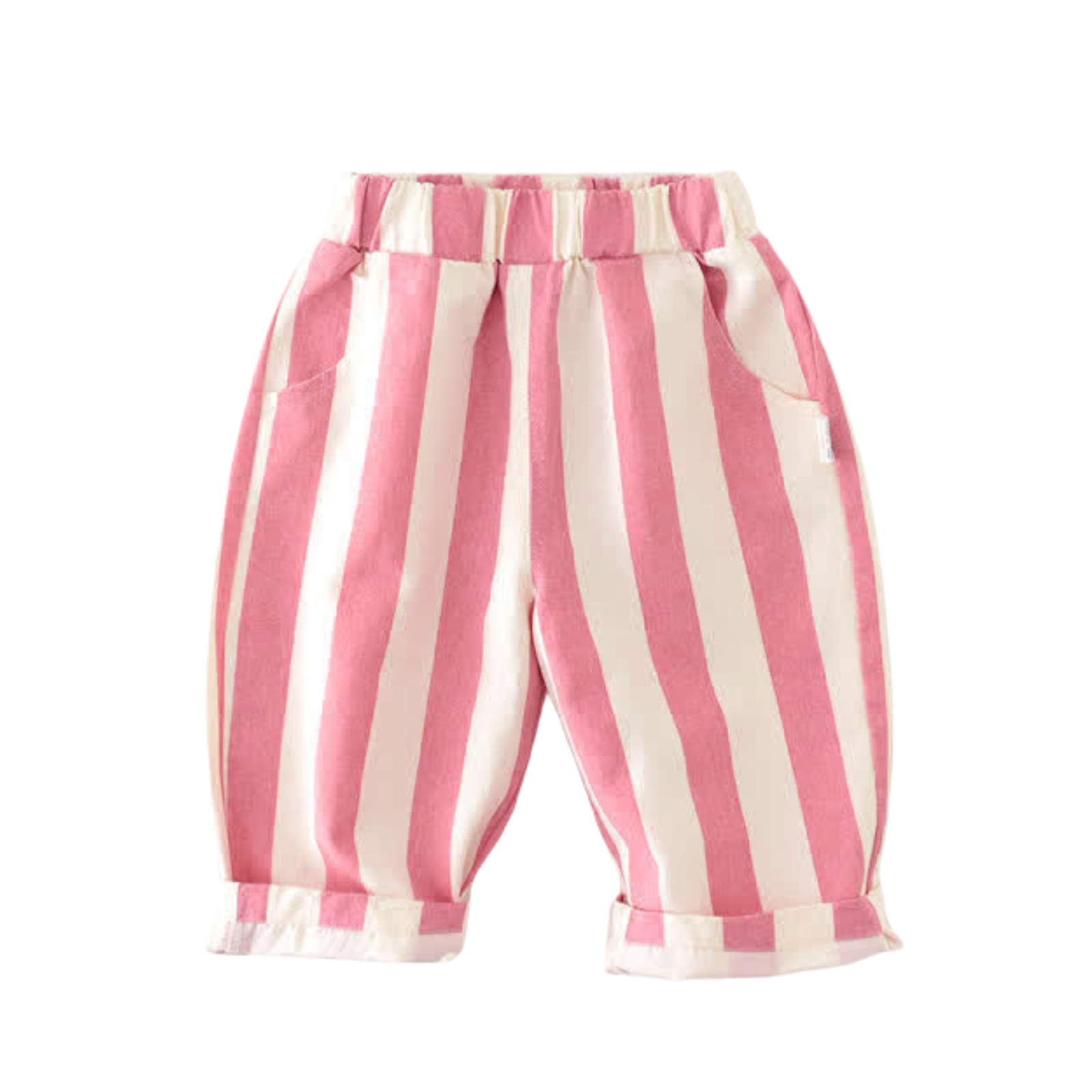 Baby Design Vertical Striped Casual Pants