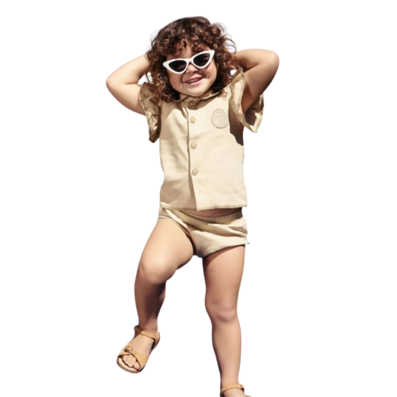 Summer Matching Dress Set For Young Children-Cozy Stroller