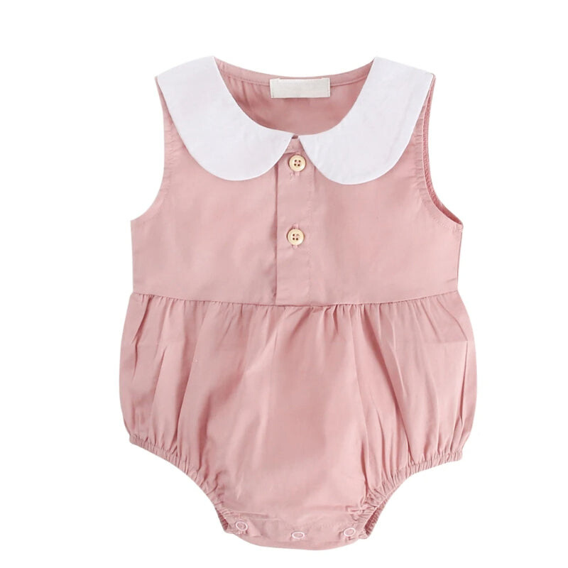 Casual Sleeveless Princess Bodysuit-Cozy Stroller