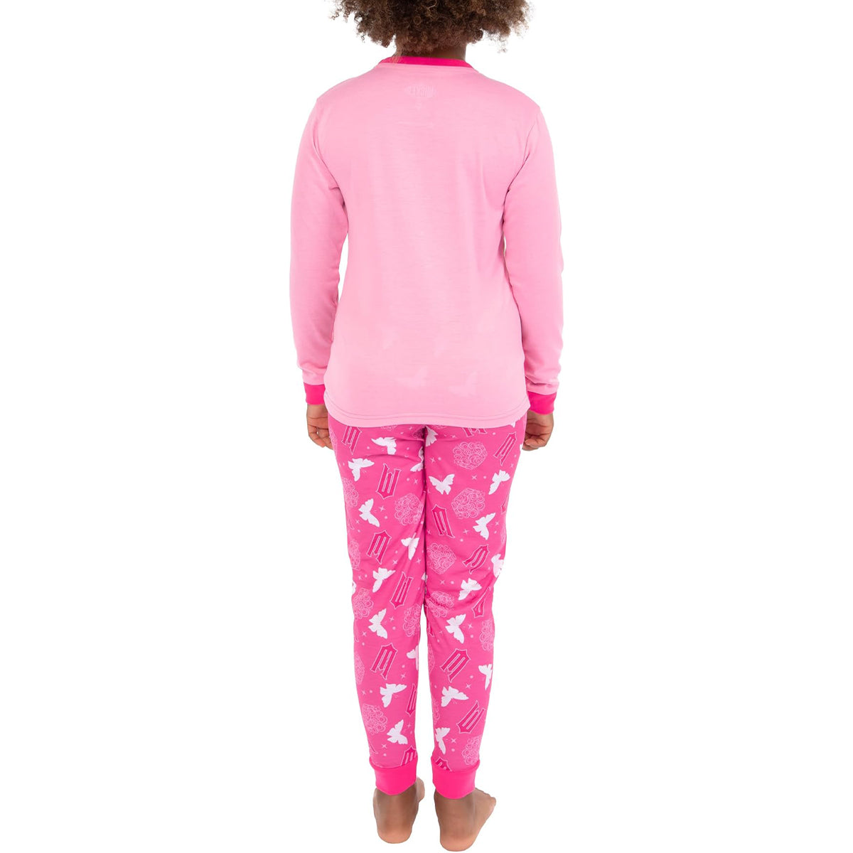 Long Sleeve Graphic Pajama Set With Top And Printed Leggings-Cozy Stroller