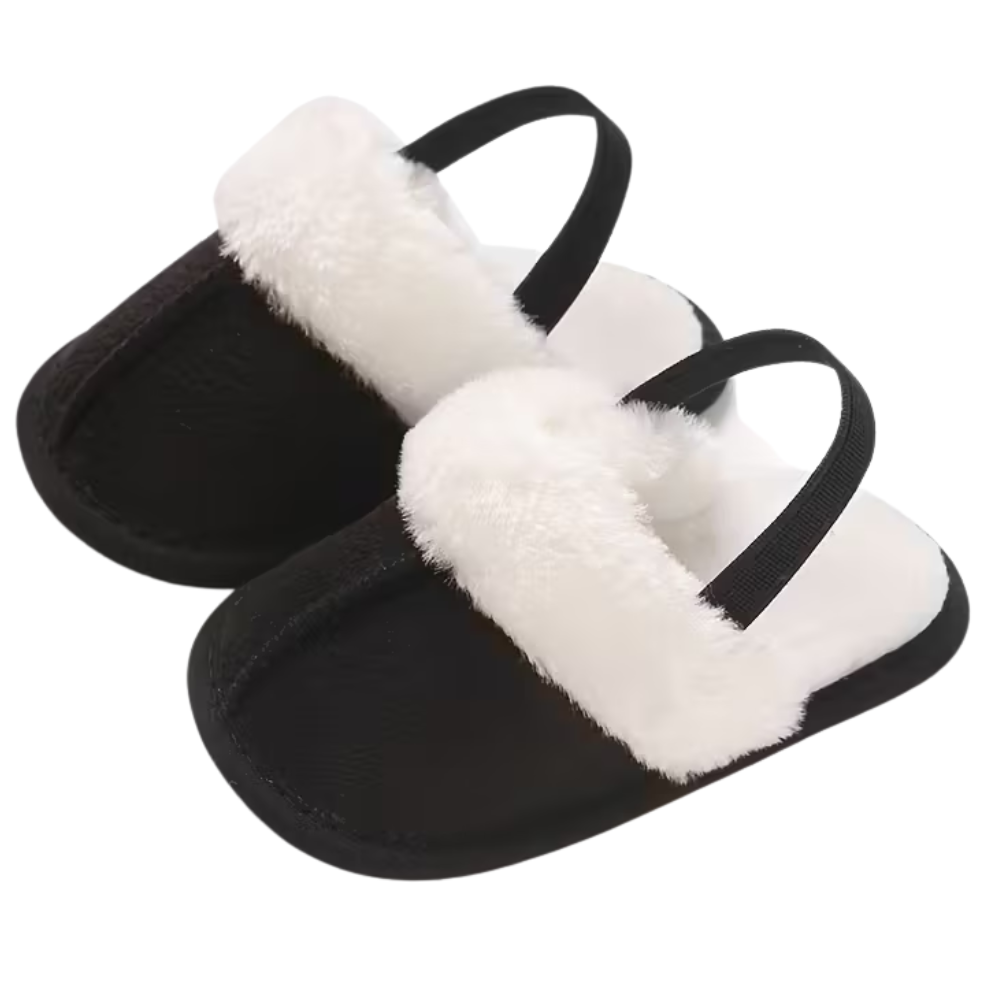 Cozy Plush Soft Non Slip Indoor Shoes For Infant Girls