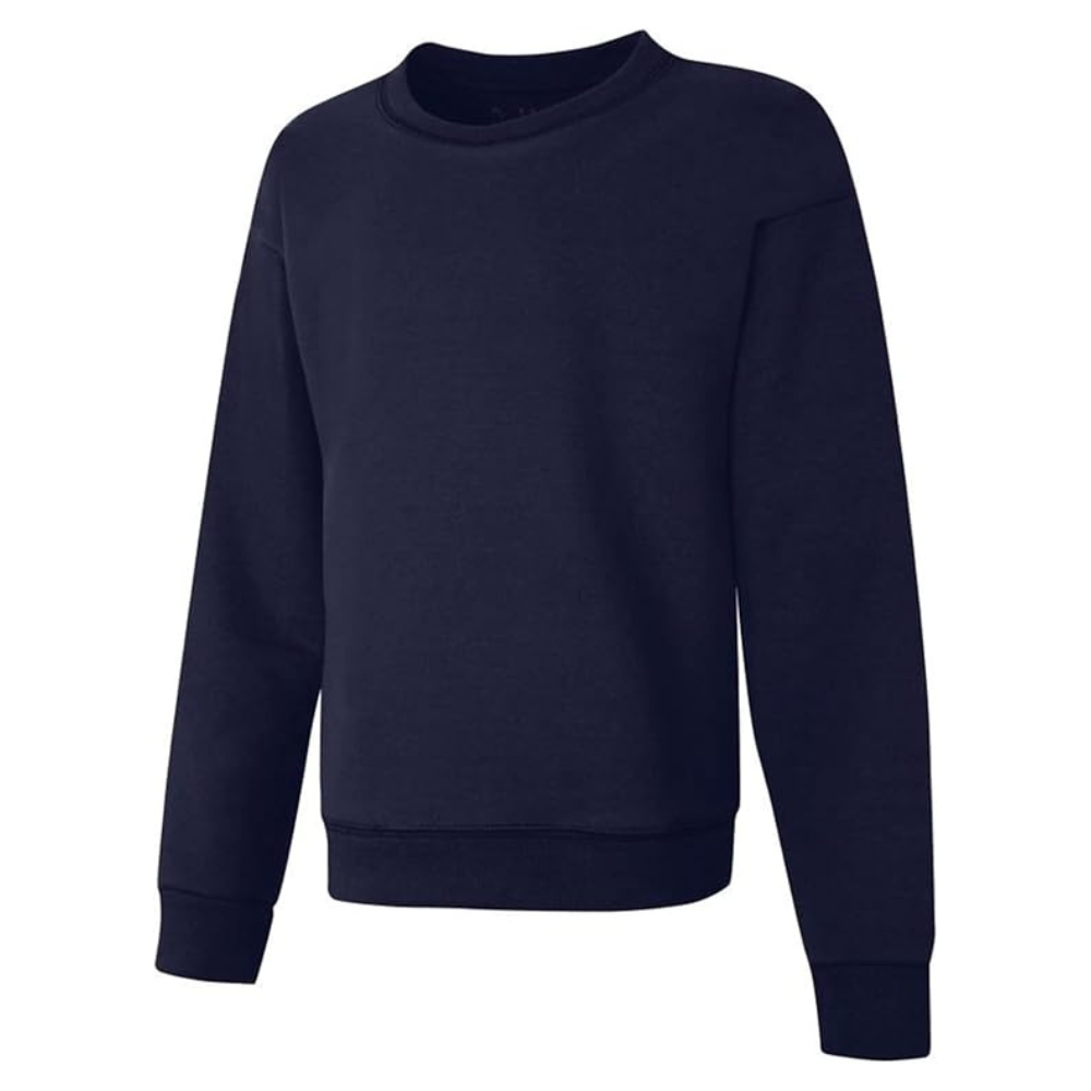  Crewneck Soft Midweight Fleece Pullover Sweatshirt for Girls