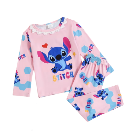 Stitch Character Kids Printed Pajama Set