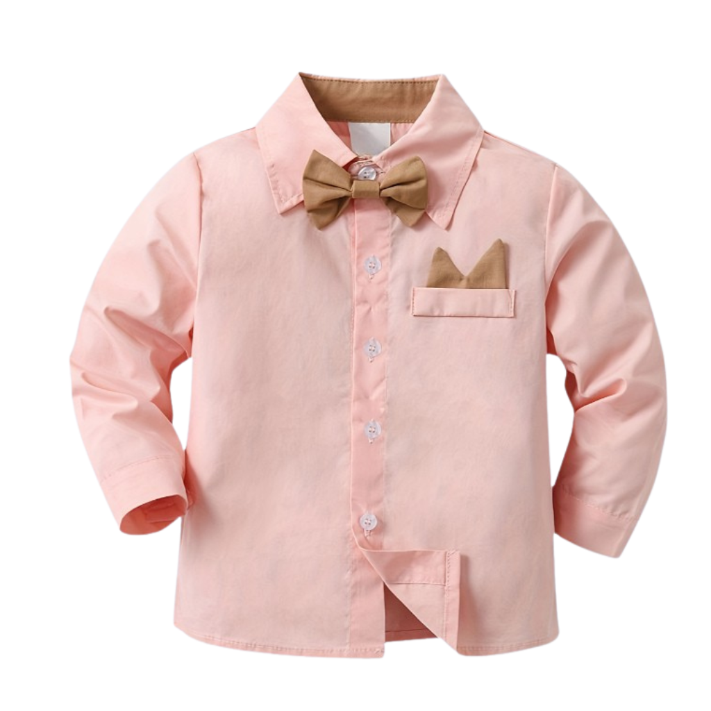 Long Sleeve Shirt Pants Outfit Set