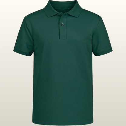Boys School Uniform Short Sleeve Polo Shirt