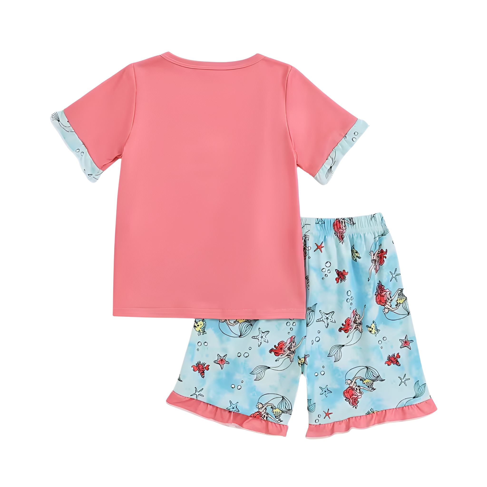 Mermaid Character Kids Pajama Sleepwear Set