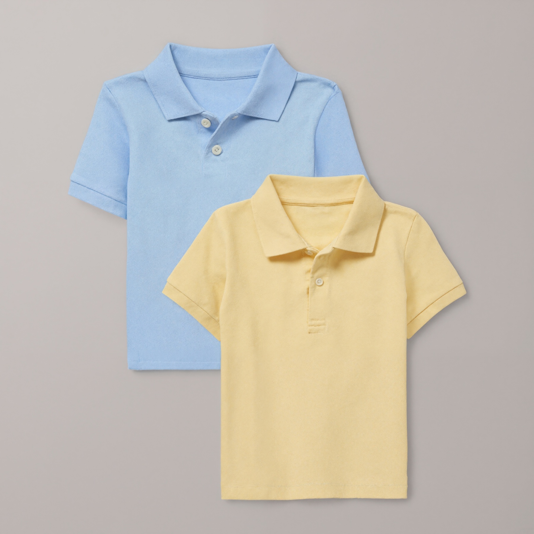 2 Pieces Baby And Toddler Uniform Soft Pique Polo T Shirt