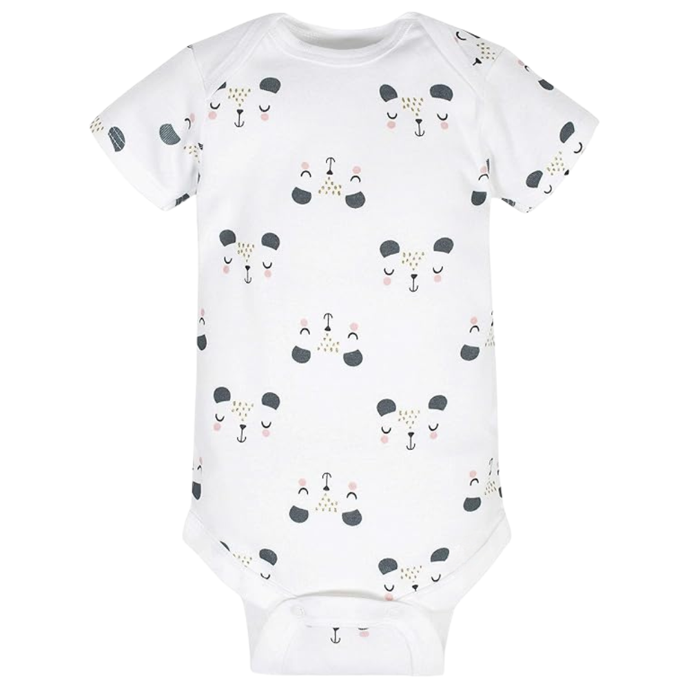 Pack of 8 Baby Girl Short Sleeve Onesies Bodysuits