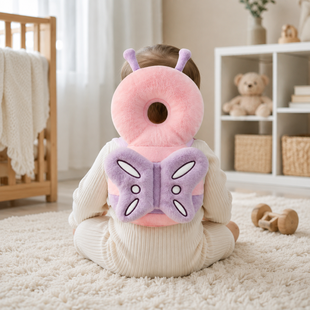 Baby Head Safety Pillow For Toddlers Learning To Crawl And Walk Safely