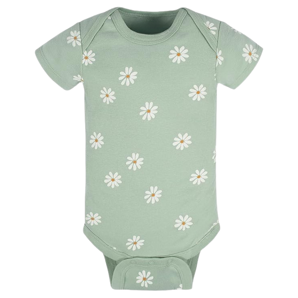 Pack of 8 Baby Girl Short Sleeve Onesies Bodysuits