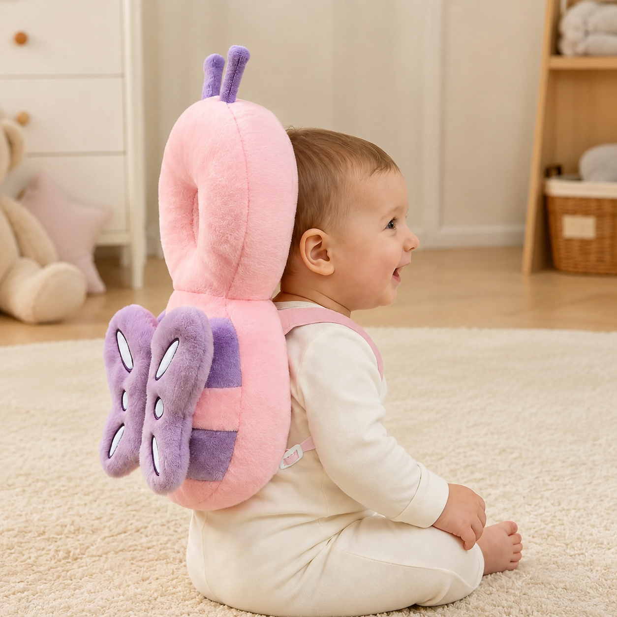 Baby Head Safety Pillow For Toddlers Learning To Crawl And Walk Safely