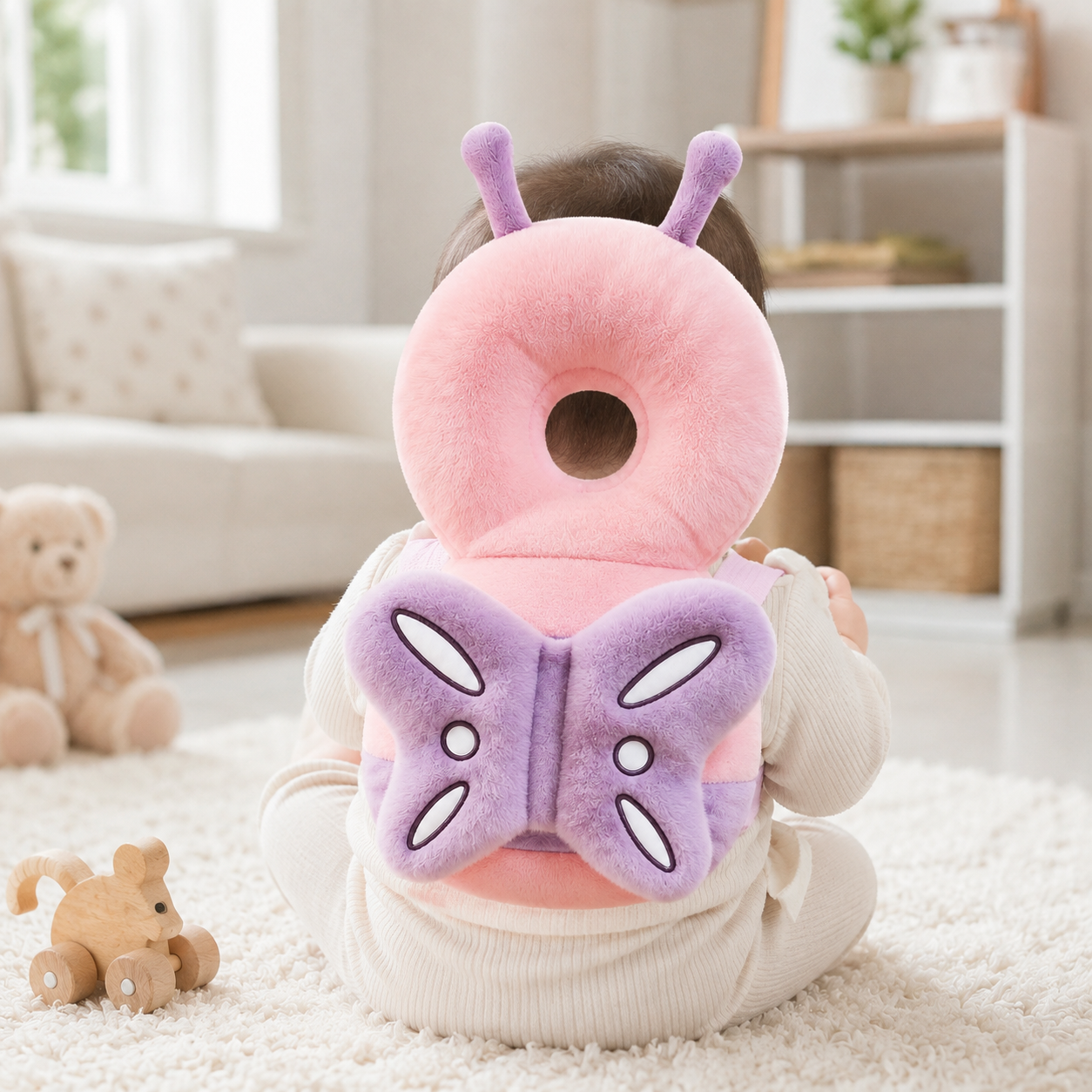 Baby Head Safety Pillow For Toddlers Learning To Crawl And Walk Safely