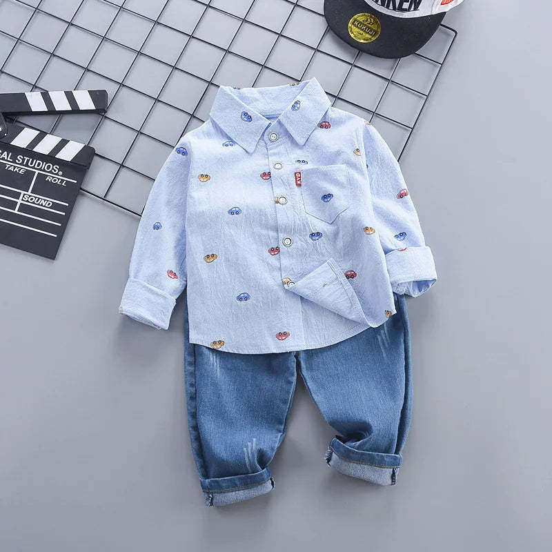 2 Piece Shirt And Pants Sets-Cozy Stroller