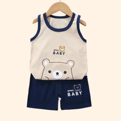 2 Pieces Summer Outfit For Kids-Cozy Stroller