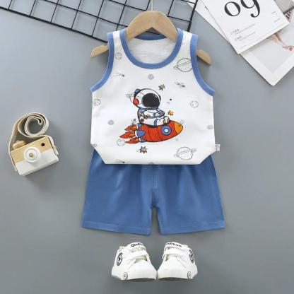 2 Pieces Summer Outfit For Kids-Cozy Stroller