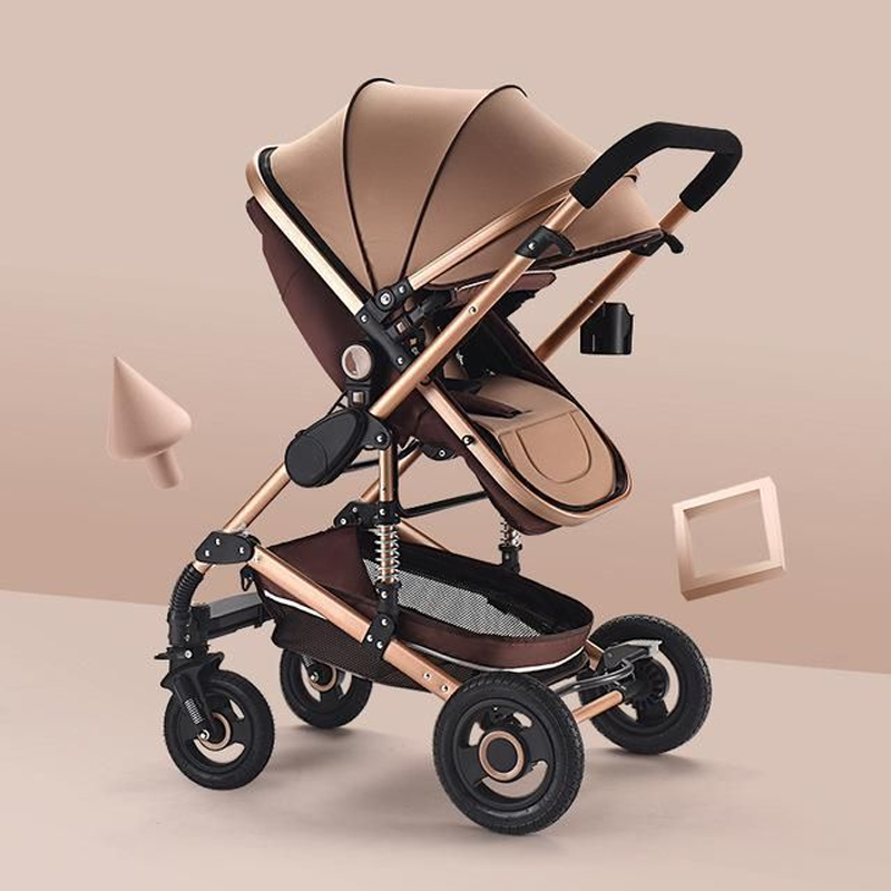 3-in-1 Comfy Baby Stroller & Travel System-Cozy Stroller