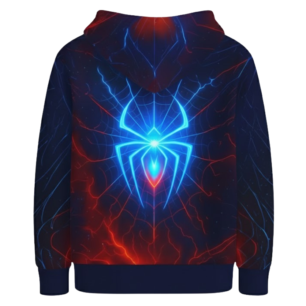 Bright Spider Hoodie for Boys