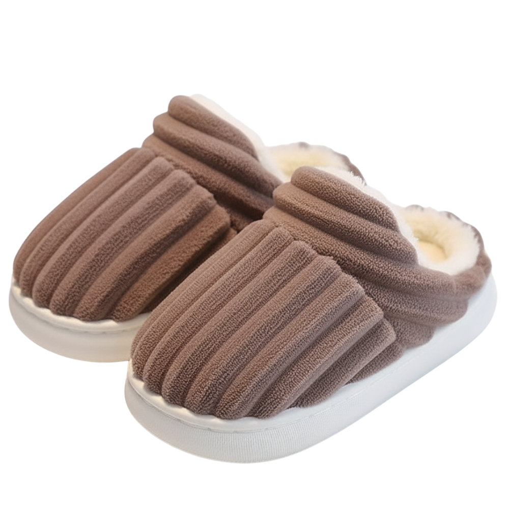 Winter Warm Fleece Lined Slippers For Kids