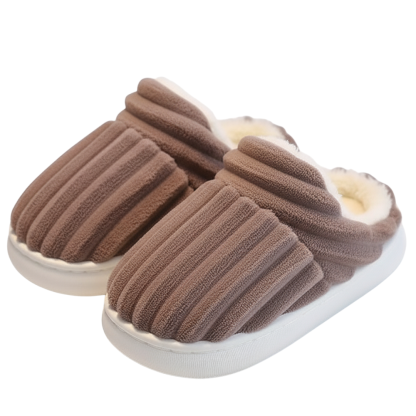 Winter Warm Fleece Lined Slippers For Kids