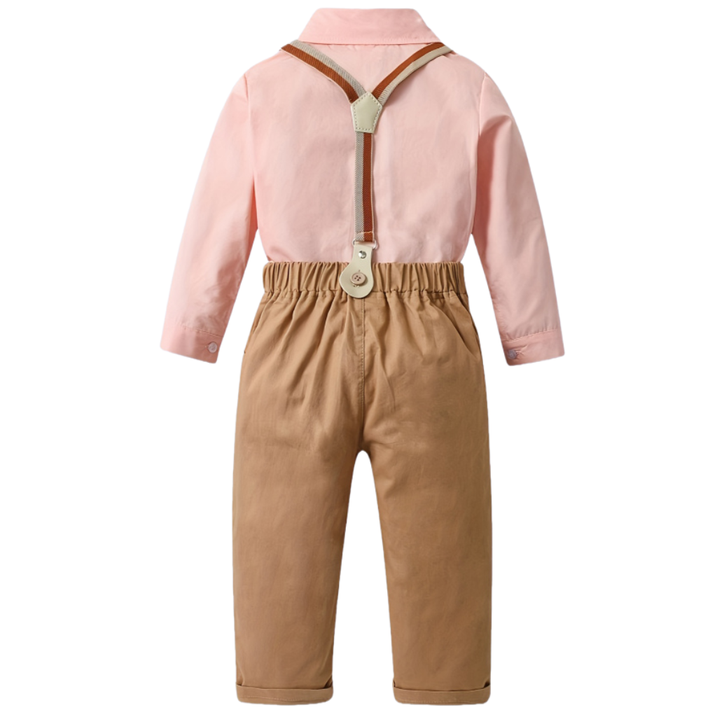 Long Sleeve Shirt Pants Outfit Set