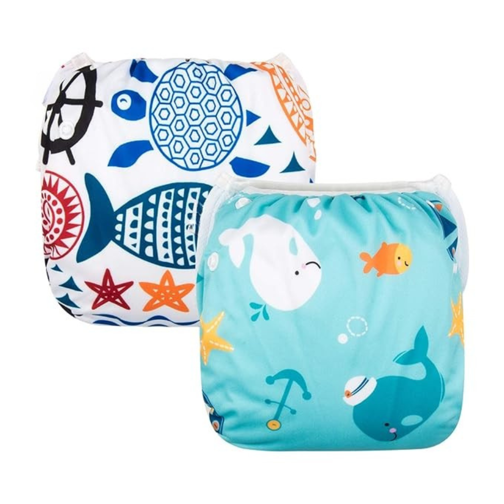 Swim Diapers For Baby Boy & Toddler Pack Of 2
