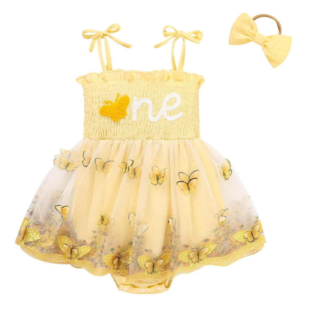 Tulle Romper Sleeveless Bodysuit