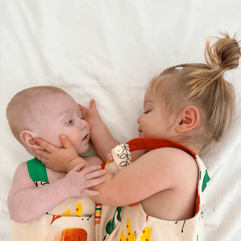 Baby Animal Print Overalls-Cozy Stroller