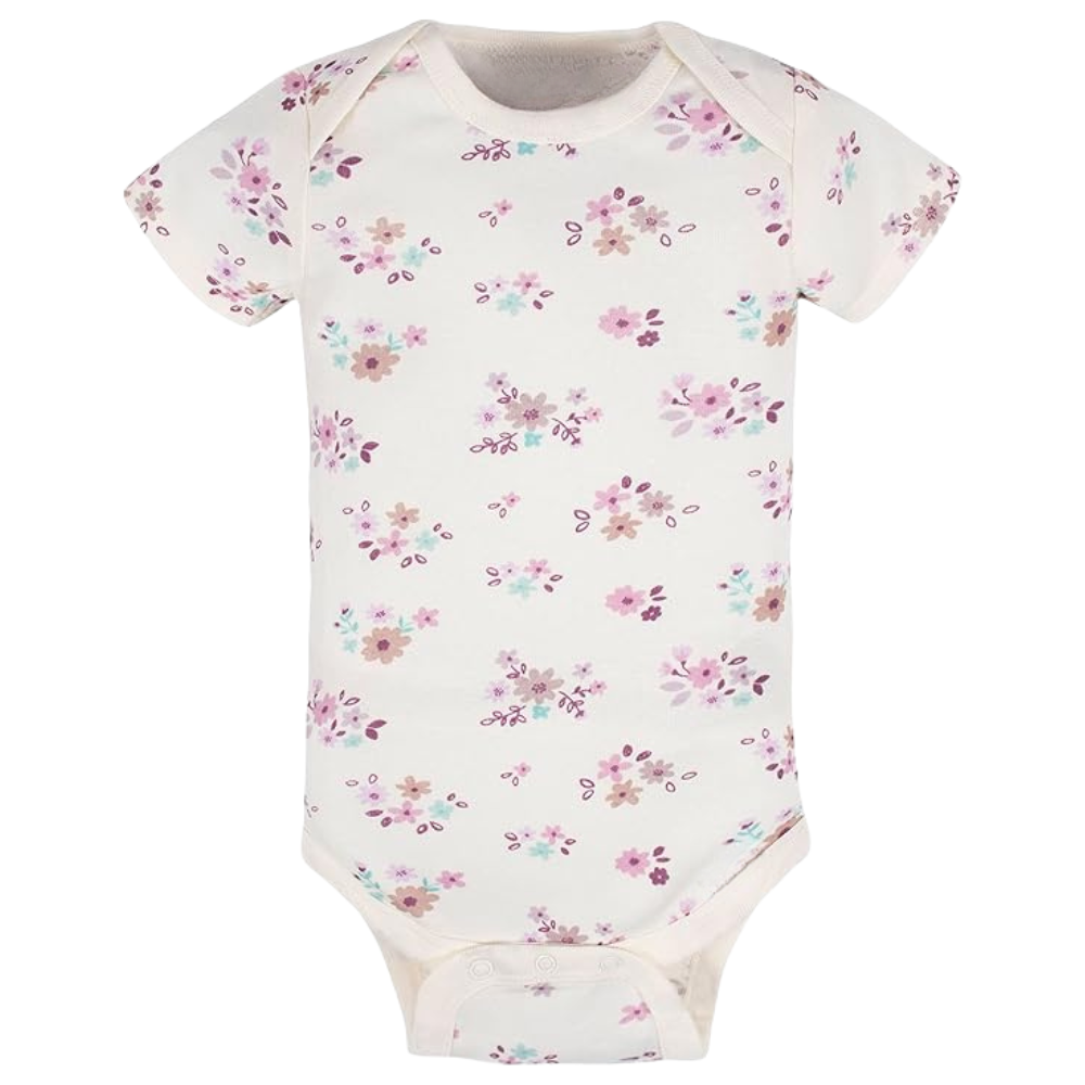 Pack of 8 Baby Girl Short Sleeve Onesies Bodysuits